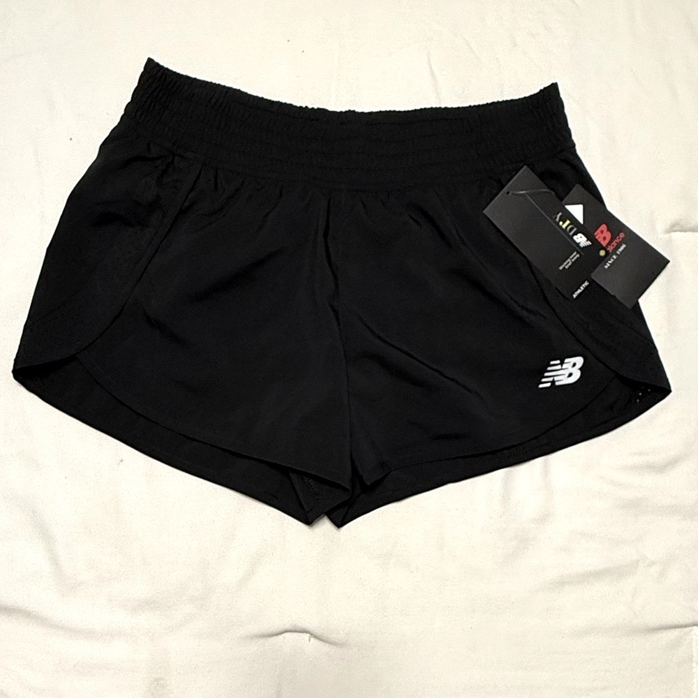 NWT New Balance Women's 2-IN-1 Athletic Black Shorts
